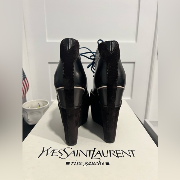 Yves Saint Laurent boots size 37.5 - Picture 4 of 8
